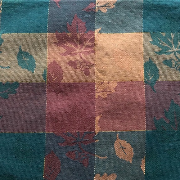 6 Autumn Fall Leaf Table Placemats 100% Cotton - Picture 3 of 3